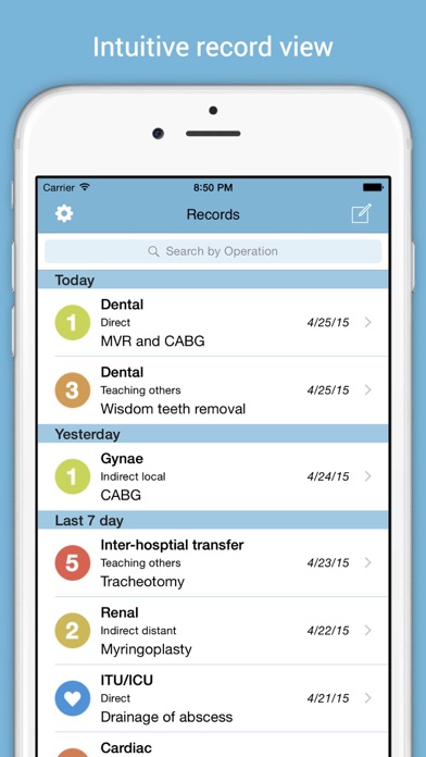 Log4AS - Anaesthetic Logbook screenshot 4