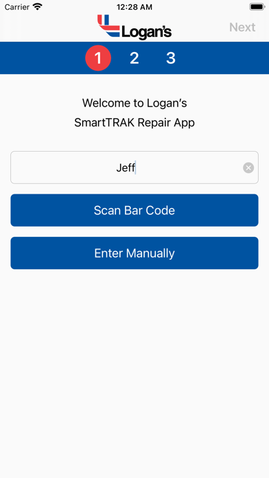 Logan’s SmartTRAK Repair App screenshot 3