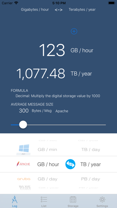 Logcaliper screenshot 4