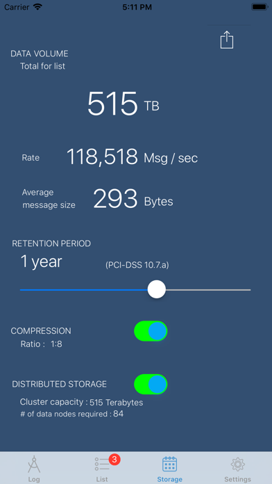 Logcaliper screenshot 2