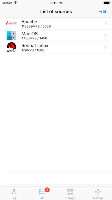 Logcaliper screenshot 3