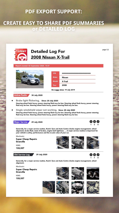 Loggy: Car Maintenance Tracker screenshot 1
