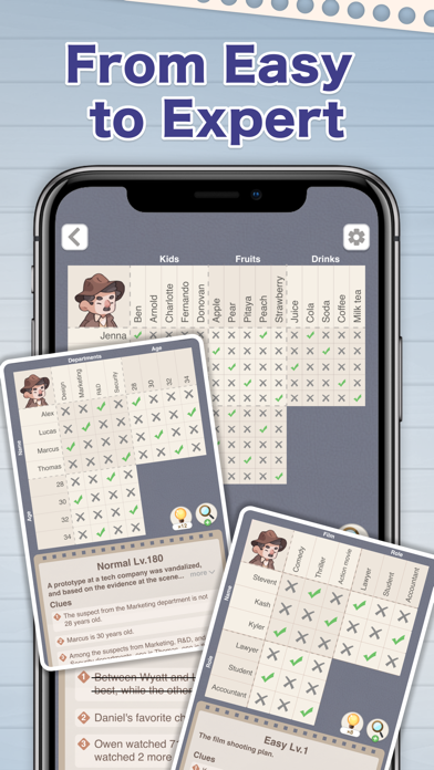 Logic Adventure - Clue Games screenshot 1