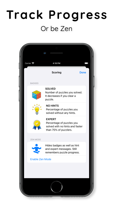 Logic Grid Puzzles screenshot 1