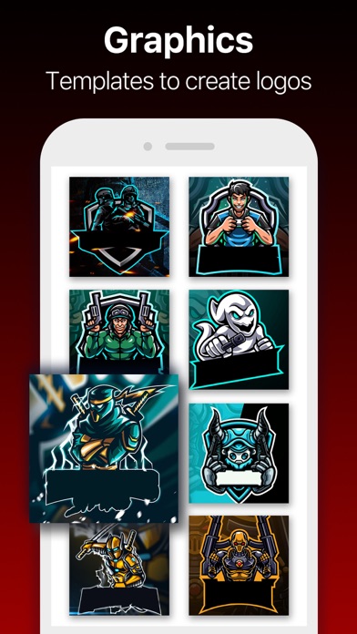 Logo Gamer Esport Gaming Maker screenshot 4