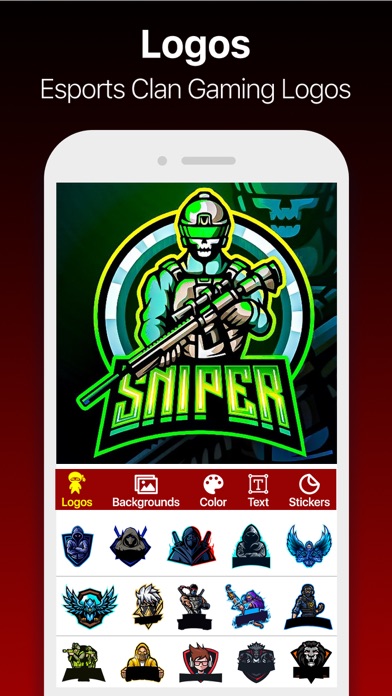 Logo Gamer Esport Gaming Maker screenshot 5