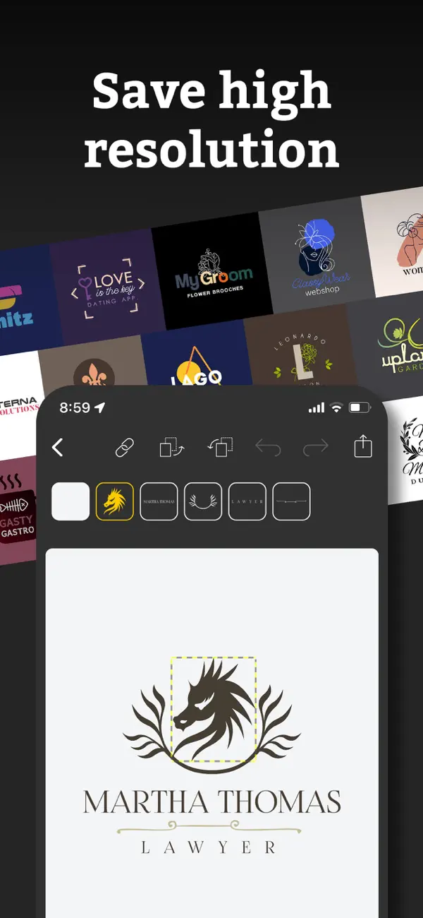 Logo Maker: Art Design Creator screenshot 1