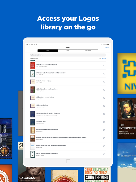 Logos: Deep Bible Study screenshot 1