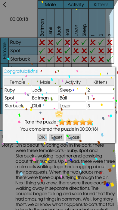 LoGriP (Logic Grid Puzzles) screenshot 1