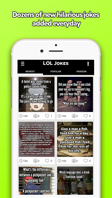 LOL Jokes (Funny Jokes and Funny Pics) screenshot 3