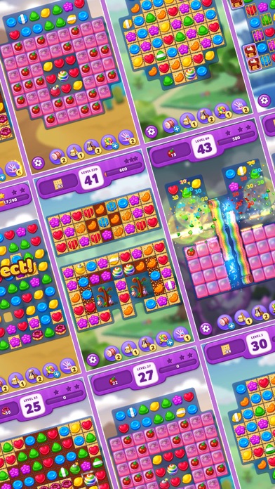 Lollipop: Sweet Taste Match3 screenshot 1