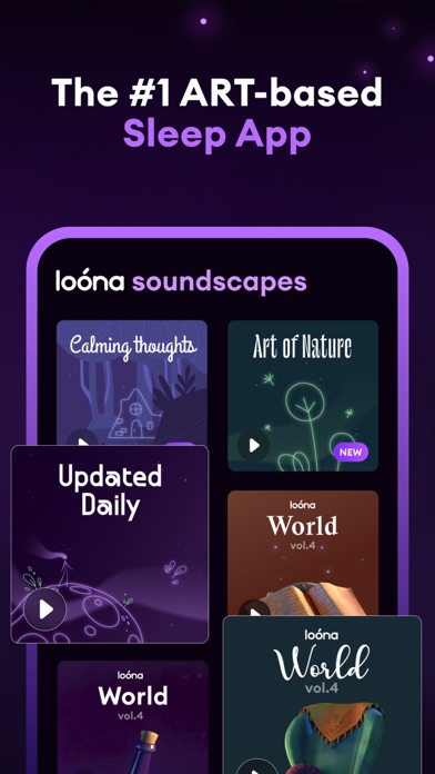 Loóna: Sleep, reduce anxiety screenshot 1