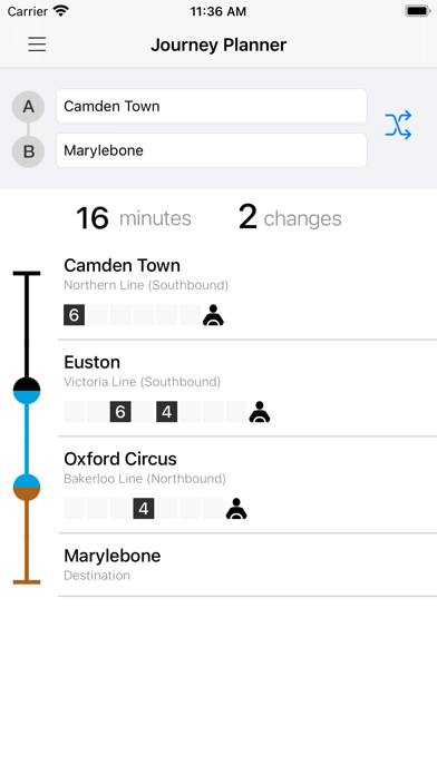 London Tube Live - Underground screenshot 3