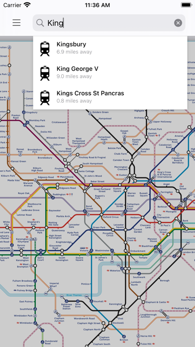 London Tube Live - Underground screenshot 4
