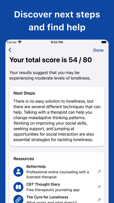 Loneliness Test screenshot 2