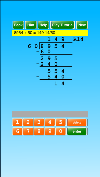 Long Division & Multiplication screenshot 4