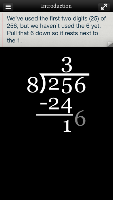 Long Division Touch screenshot 1