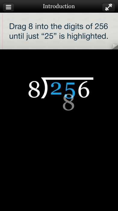 Long Division Touch screenshot 2