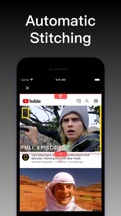 Longshot - ScreenShot Stitcher screenshot 3