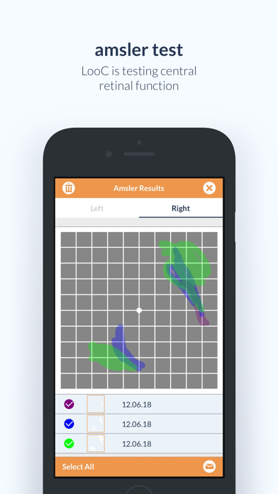 LooC - Mobile eye test screenshot 1