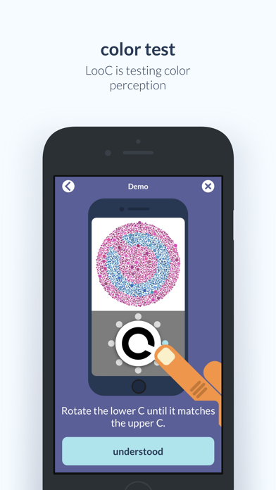 LooC - Mobile eye test screenshot 4