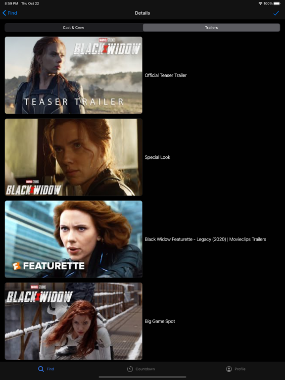 LookForward: Movies & Games screenshot 3