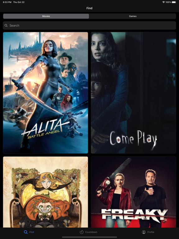 LookForward: Movies & Games screenshot 5