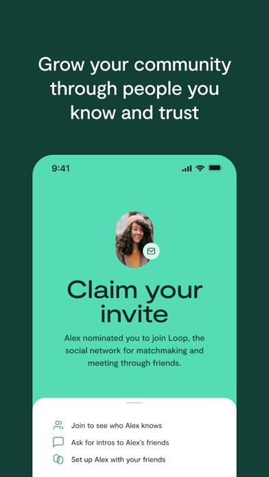 Loop: The Matchmaking App screenshot 1