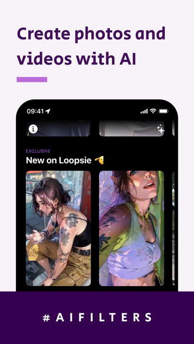 Loopsie: AI Image Effects screenshot 3