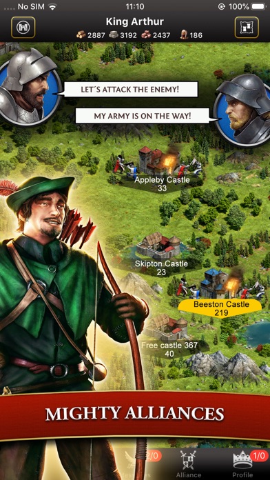 Lords & Knights - Mobile Kings screenshot 4