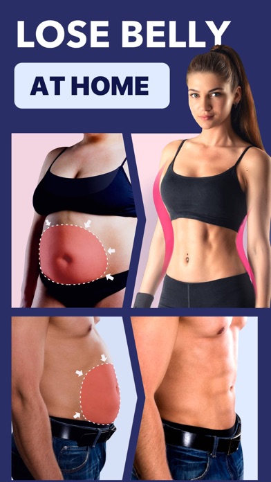 Lose Belly Fat at Home screenshot 6