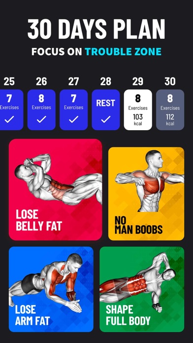 Lose Weight for Men at Home screenshot 6