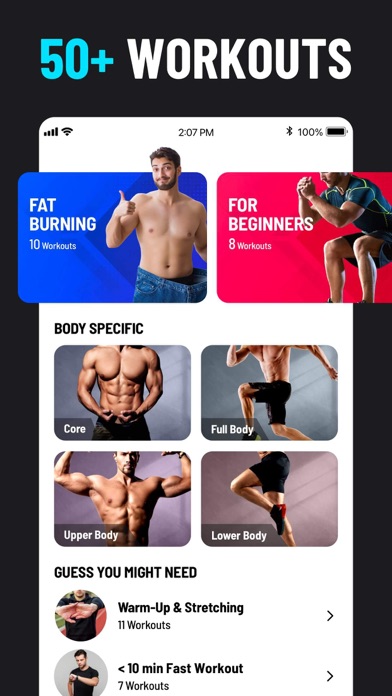 Lose Weight for Men at Home screenshot 1