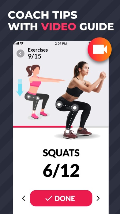 Lose Weight for Women at Home screenshot 1