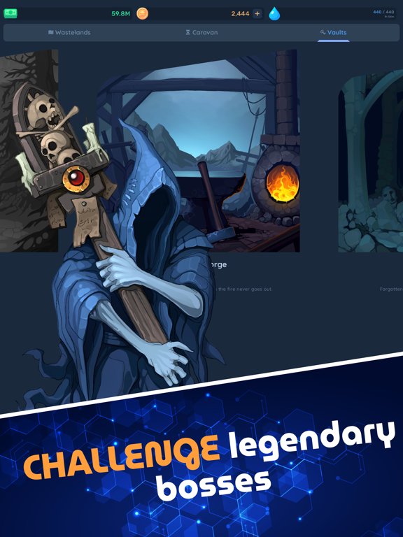 Lost Vault: AFK Retro RPG screenshot 3