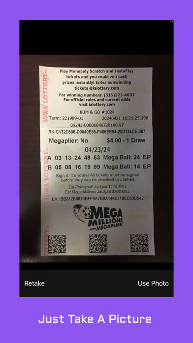 Lottery Scanner & Checker screenshot 4