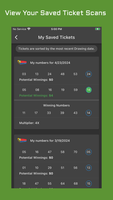 Lottery Scanner & Checker screenshot 1