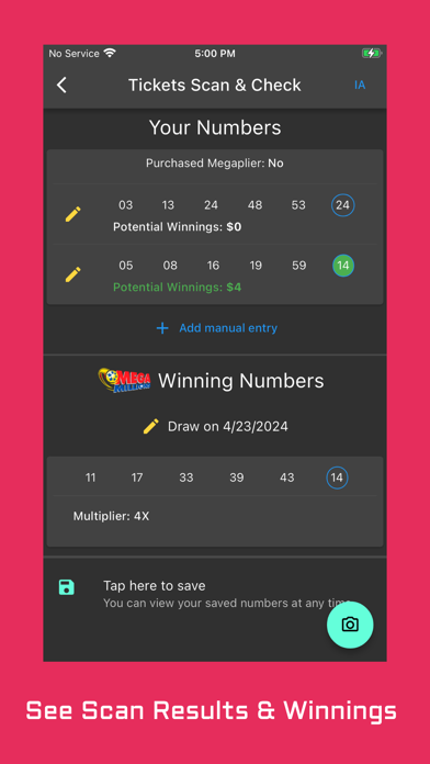 Lottery Scanner & Checker screenshot 3