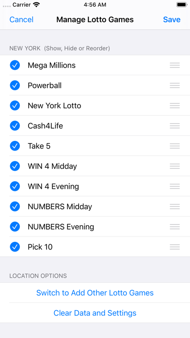 Lotto Results - Lottery in US screenshot 2