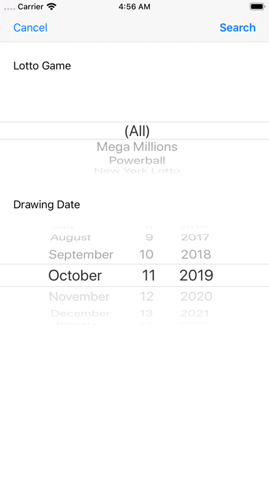 Lotto Results - Lottery in US screenshot 1