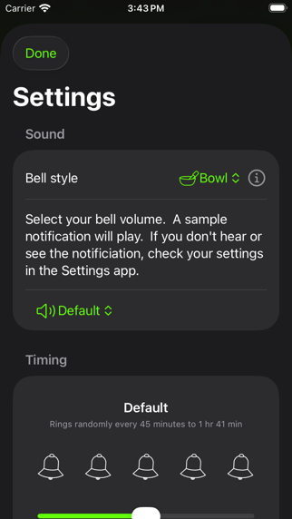 Lotus Bud Mindfulness Bell screenshot 4