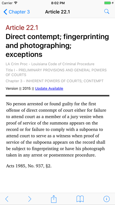 Louisiana Code of Criminal Procedure (LawStack) screenshot 4