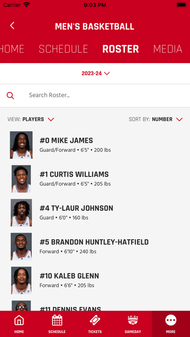 Louisville Cardinals screenshot 1