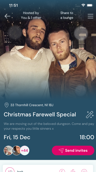 Lounge - Groups & Events screenshot 3