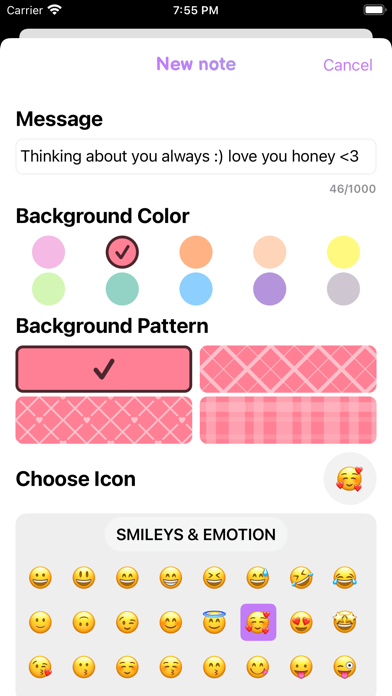 Lovable: Love Notes Widget screenshot 2