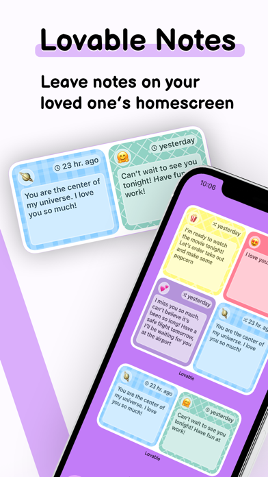 Lovable: Love Notes Widget screenshot 7