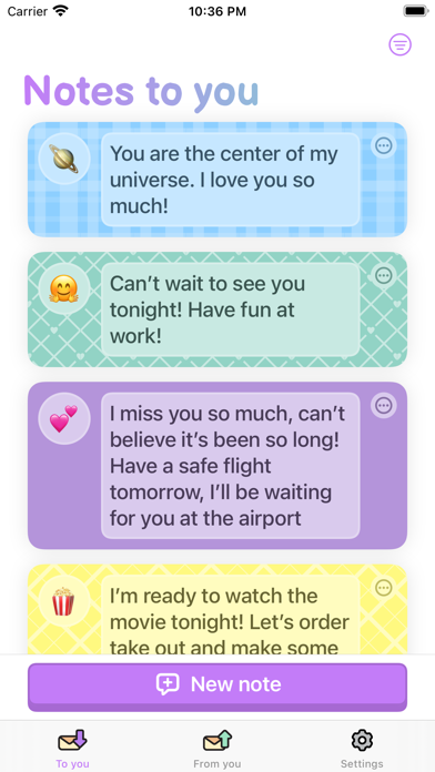 Lovable: Love Notes Widget screenshot 4