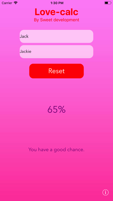 Love-calc screenshot 1