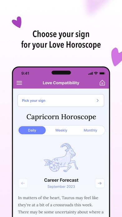 Love Compatibility Zodiac Sign screenshot 3