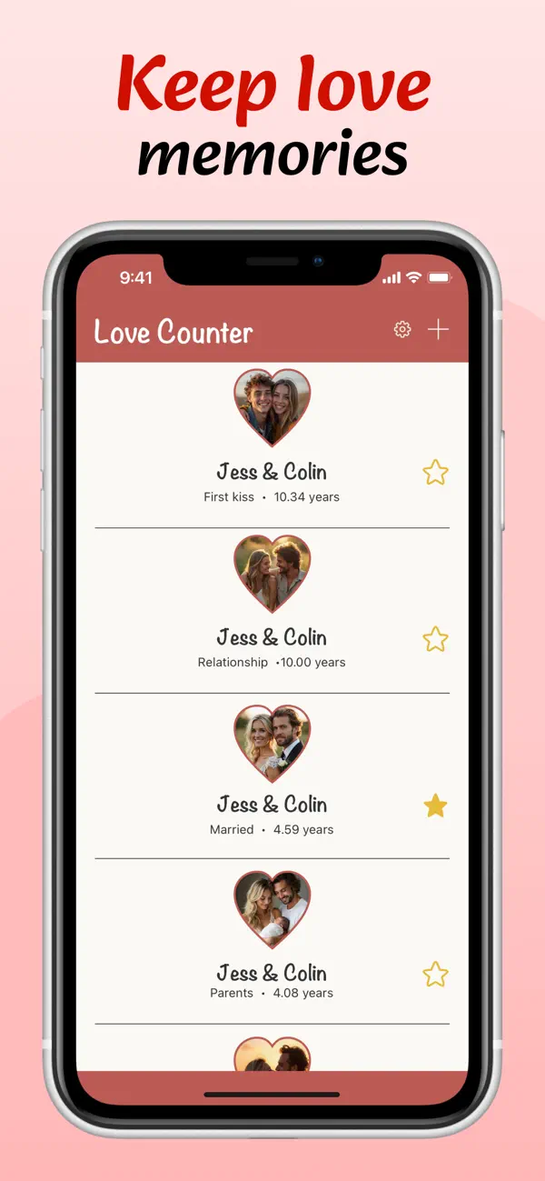 Love Counter - Dating Tracker screenshot 4